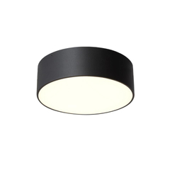 Plafon DISC S czarny, 25 cm, LED