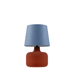 GAJA table lamp blue, terracotta base