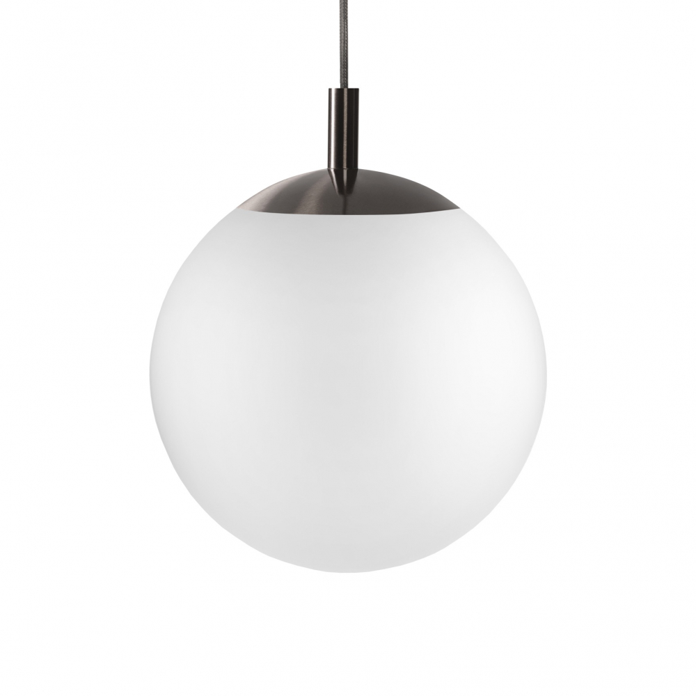 ALUR TYTAN S pendant lamp brushed titanium, 25 cm