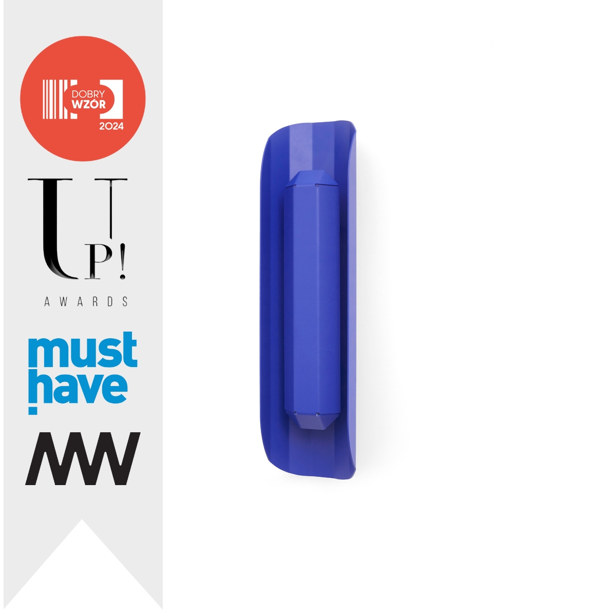 Wall lamp APOLIN 45 cm, cobalt