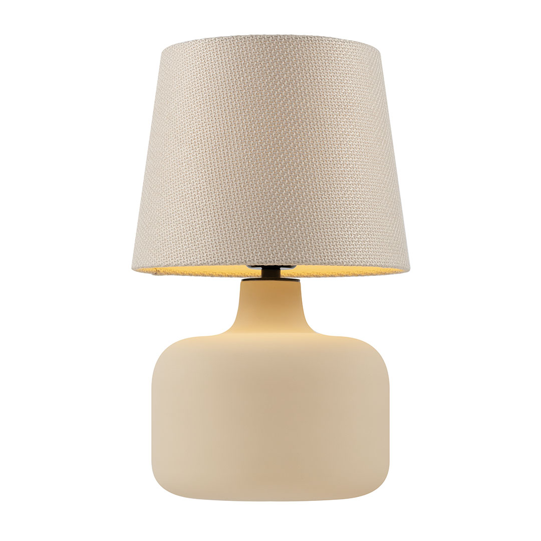 GAJA table lamp beige, beige base