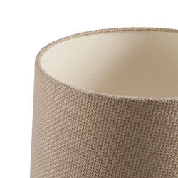 SAWA table lamp beige, graphite base