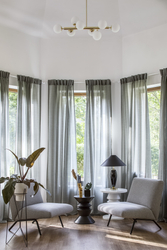 CUMULUS 2 eight-point chandelier, gold