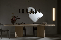 APOLIN multi-arm pendant lamp black