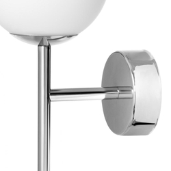 AERO wall lamp KASPA chrome wall lamp, Kaspa