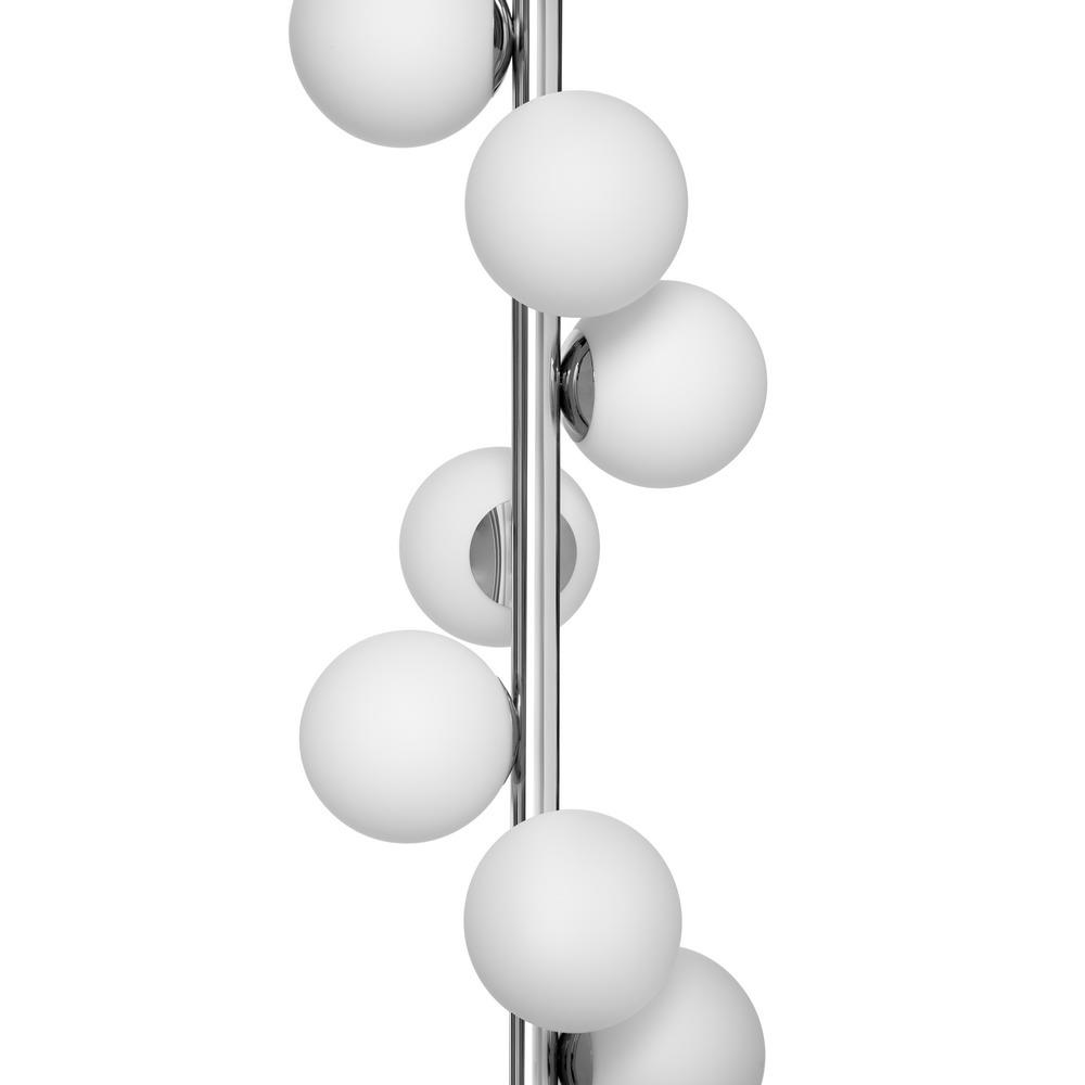 CUMULUS VERTICAL 3 chrome chandelier