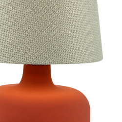 GAJA table lamp sage, terracotta base