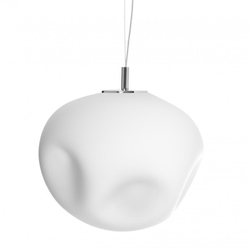 CLOE L chrome pendant lamp, 40 cm
