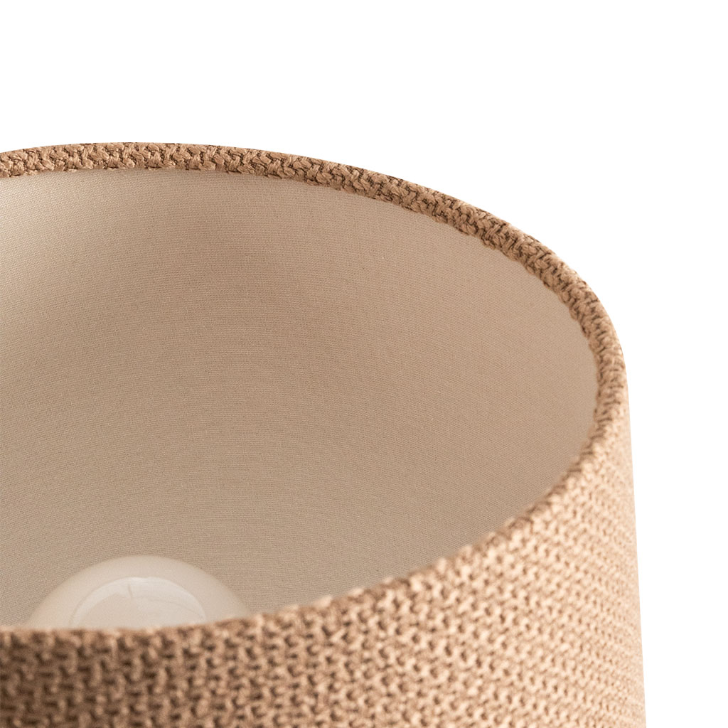 GAJA table lamp latte, terracotta base