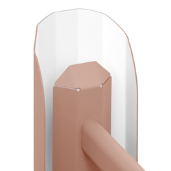 Підвісний світильник APOLIN з декількома ручками рожевого кольору