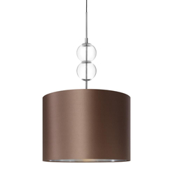 ZOE L brown pendant lamp, 50 cm