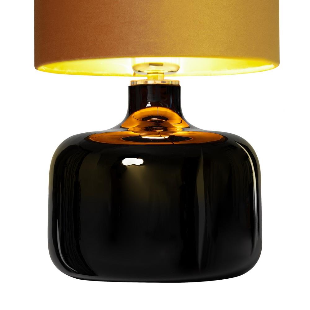 LORA table lamp gold, black base