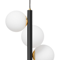 CUMULUS VERTICAL pendant lamp black
