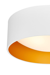 Plafond VERO S white, 35 cm, gold interior
