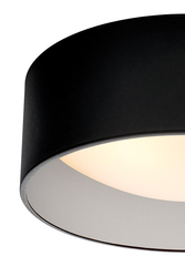 Plafond VERO S black, 35 cm, silver interior