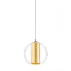 MERIDA S gold pendant lamp, 25 cm