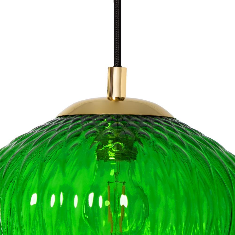 VENUS 1 single pendant lamp KASPA green, Kaspa