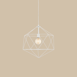 Lampa wisząca WIRE L biała