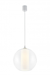 Lampa wisząca MERIDA L biała, 35 cm