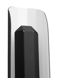 Kinkiet APOLIN 45 cm, czarno-biały