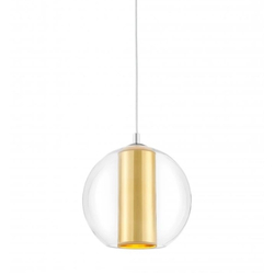 MERIDA M gold pendant lamp, 30 cm