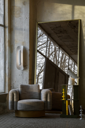 Kinkiet APOLIN 65 cm, biały