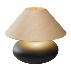 Lampa stołowa SAWA NATUR fornir jasny dąb