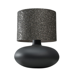 SAWA STONE mica frosted glass table lamp