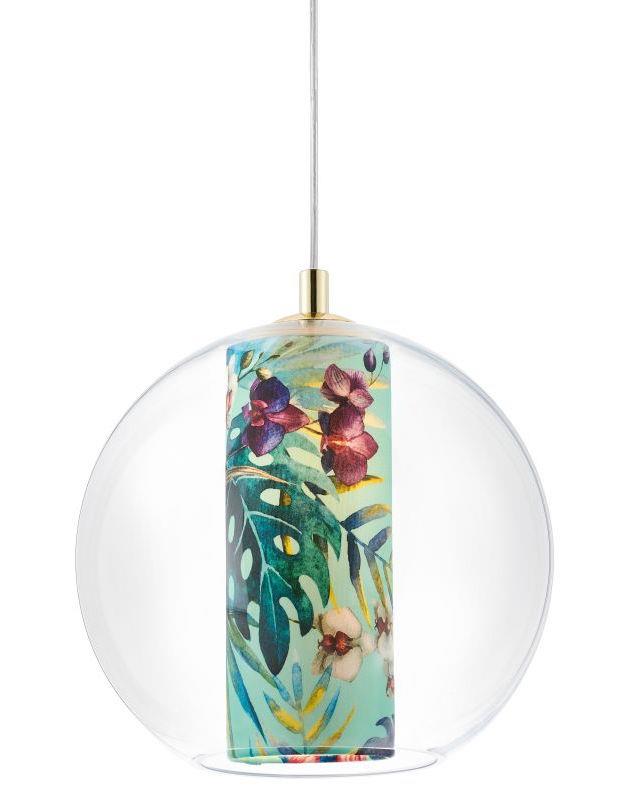 FERIA M green pendant lamp, 30 cm