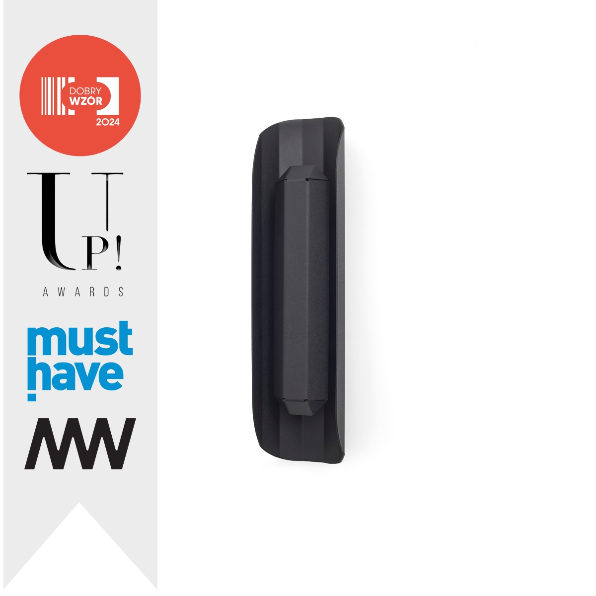 Wall lamp APOLIN 45 cm, black
