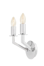 Wall lamp NEZ 2 silver