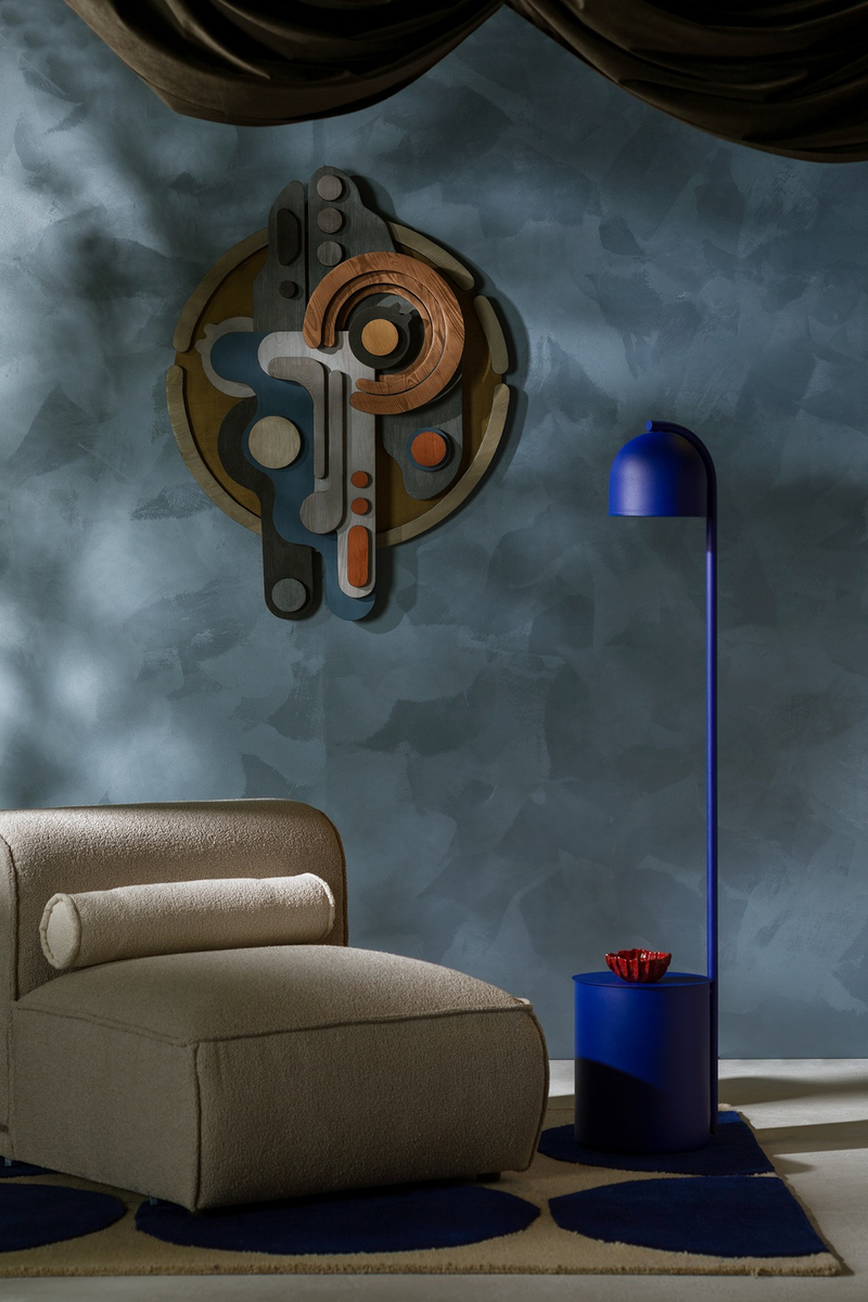 BOTANICA XL floor lamp cobalt