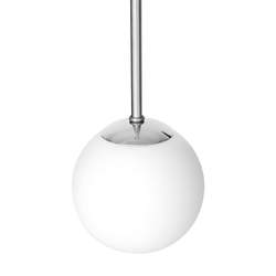 LAMIA LISTWA 4 KASPA chrome pendant lamp, Kaspa
