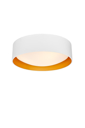 Plafond VERO L white, 45 cm, gold interior