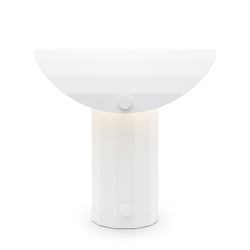 APOLIN table lamp 30 cm, white