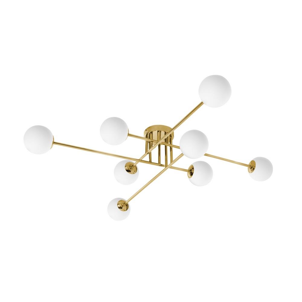 Ceiling lamp ASTRA 8 gold