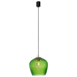 Lampa wisząca pojedyncza VENUS 1 KASPA zielona, Kaspa