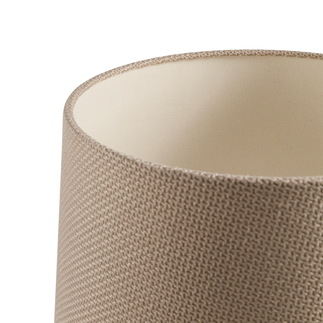 SAWA table lamp beige, graphite base