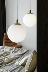 ALUR WOOD M oak pendant lamp, 30 cm