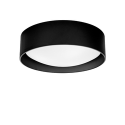 Plafond VERO L black, 45 cm, black interior