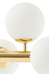 Lampa przysufitowa CUMULUS 3 złota