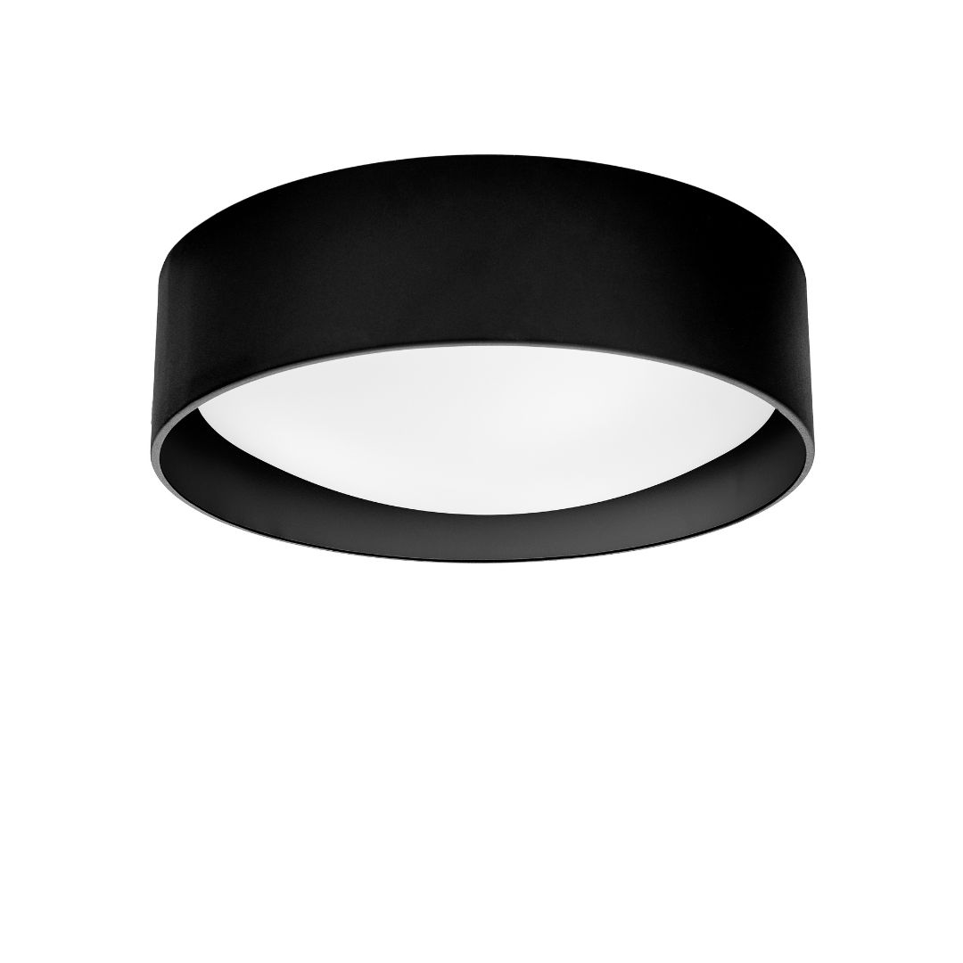 Plafond VERO L black, 45 cm, black interior