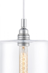 Lampa wisząca pojedyncza LONGIS IV KASPA biały, Kaspa