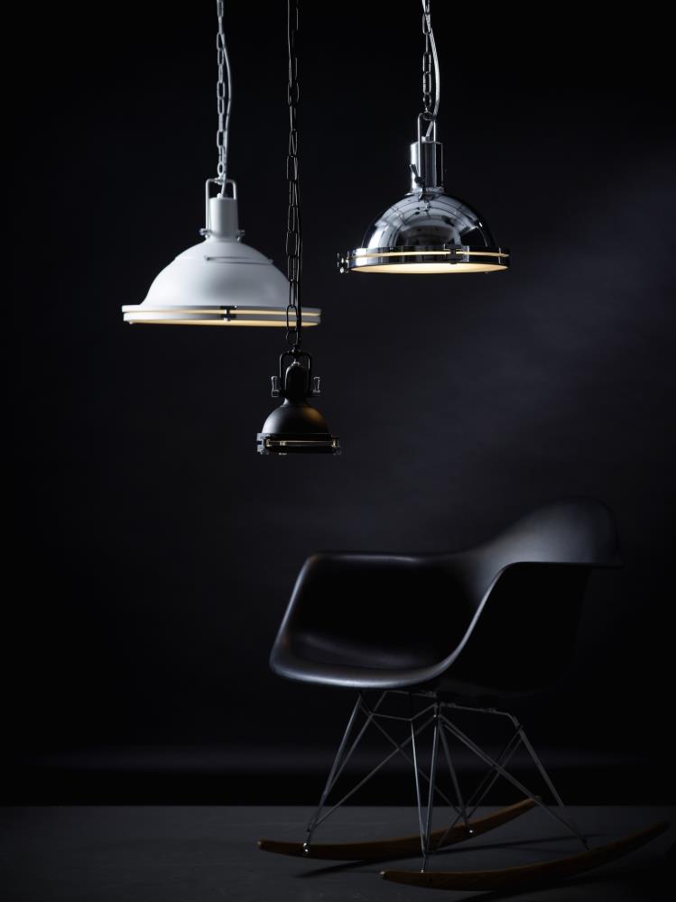 NAUTILIUS M chrome pendant lamp