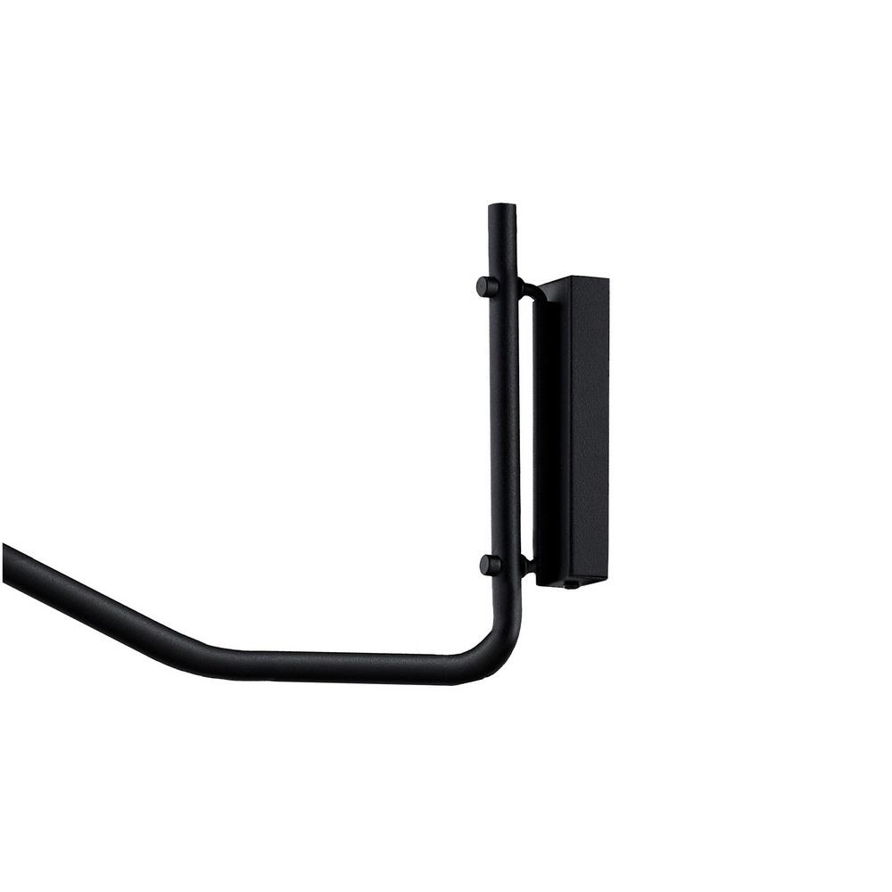 Wall lamp PURO black, cantilevered