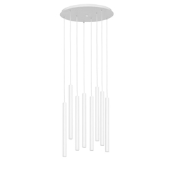 ROLL 8 eight-point ceiling lamp white