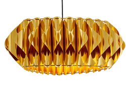 NOE gold pendant lamp