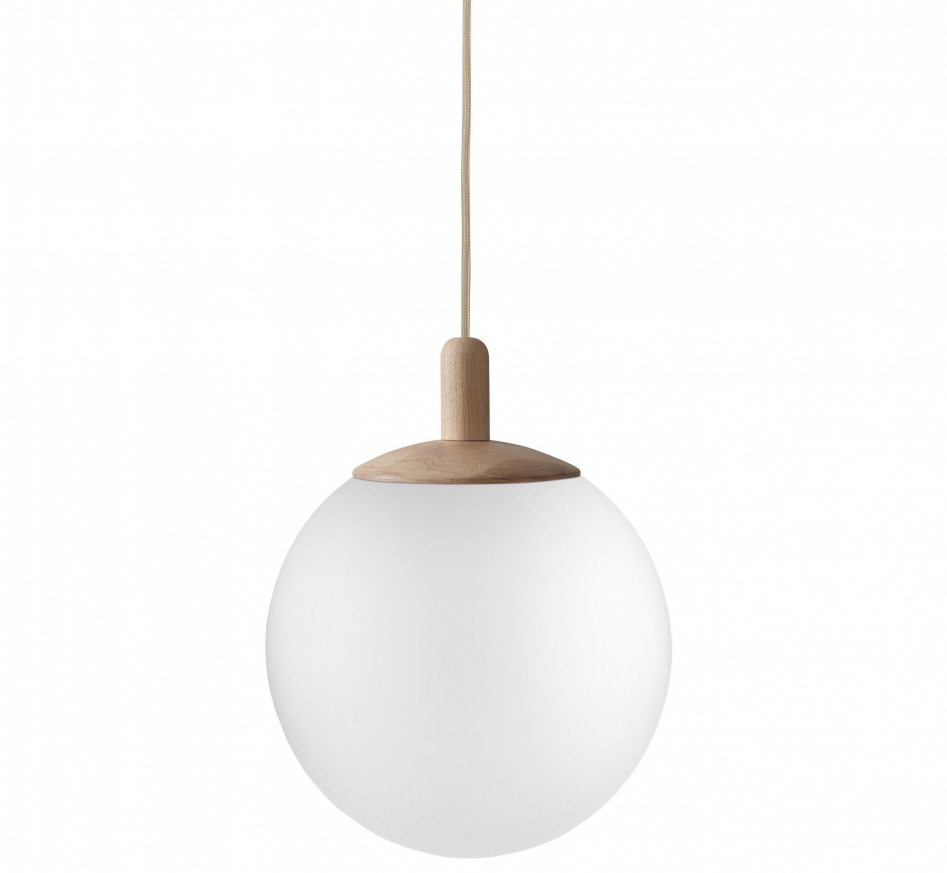 ALUR WOOD S oak pendant lamp, 25 cm