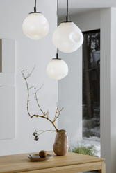 CLOE M pendant lamp matte black, 30 cm