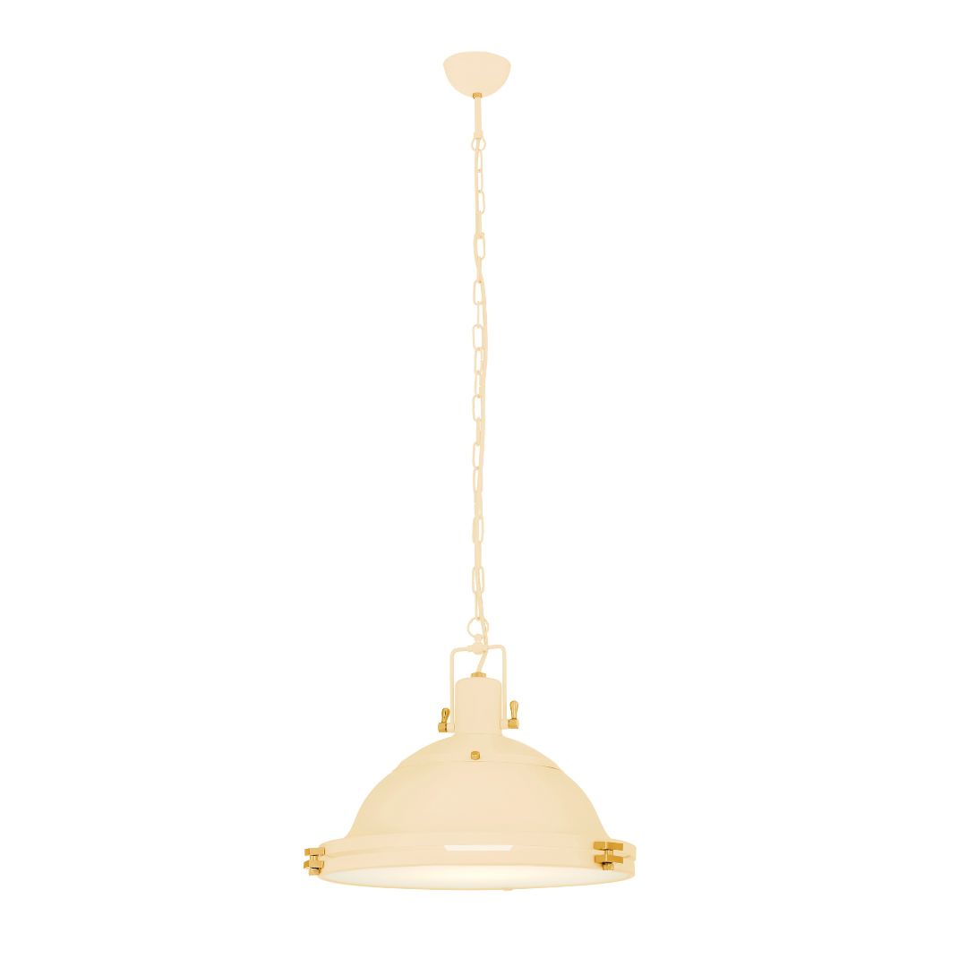 NAUTILIUS L cream pendant lamp